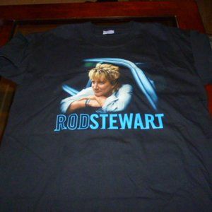 Rod Stewart 2001 Vintage Concert T-Shirt AllSport!